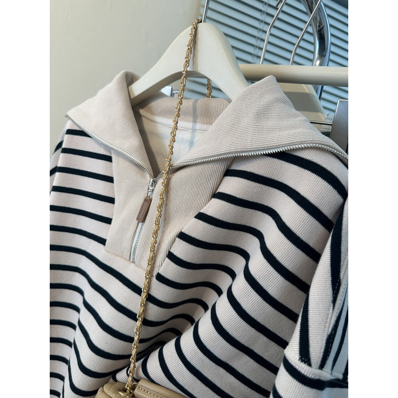 Women's Loose Casual-Style Hoodie Outerwear Top